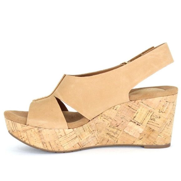 Clarks Women's Caslynn Lizzie Wedge Sandal - Picture 4 of 9